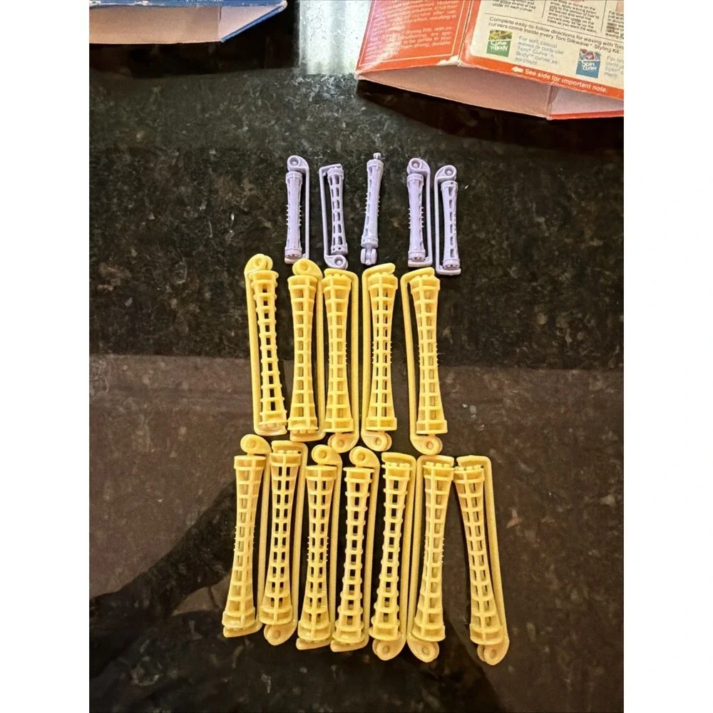 Vintage Toni Curlers Spin Curler Big Body 17 Count 2 Sizes w/boxes Hair Gillette